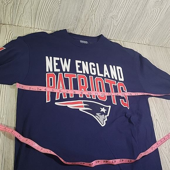 NFL New England Patriots Long Sleeve Tee Shirt Mens Size Medium NWT - Picture 8 of 9